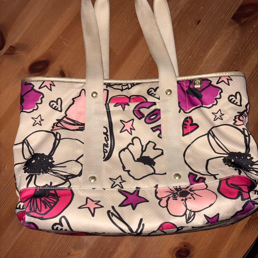 Coach Poppy Floral Handbag
